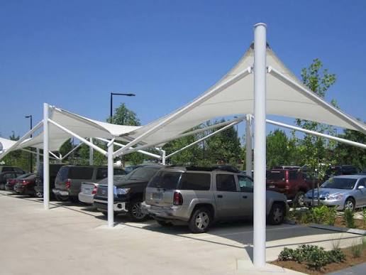 Wall Mounted Car Parking Shade